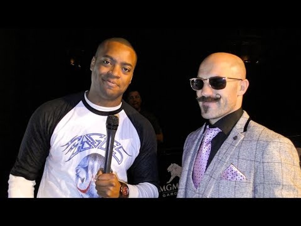 Gary O'Sullivan : David Lemieux is QUITTER! He's WEAK!! I'll Get KNOCKOUT!!!