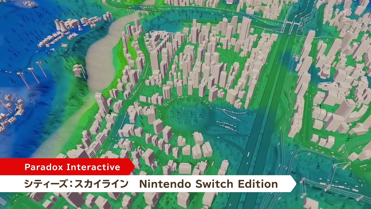 Cities Skylines Switch - Trailer japonais