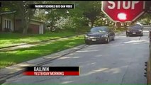 Man Charged After Video Shows Car Driving Through Yard Past Waiting School Bus