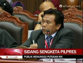 Sidang Sengketa  Hasil Pemilu Memasuki Babak Akhir