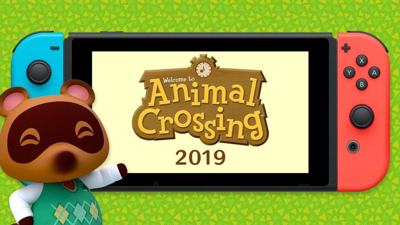 Animal Crossing annoncé sur Switch (2019)