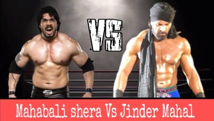 Mahabali Shera Vs Jinder Mahal In WWE. Wrestlers Comparision