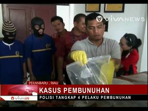 Polisi Tangkap 4 Pembunuh Mutilasi