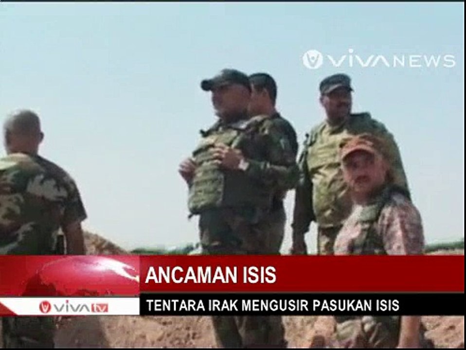 Tentara Irak Mengusir Pasukan ISIS