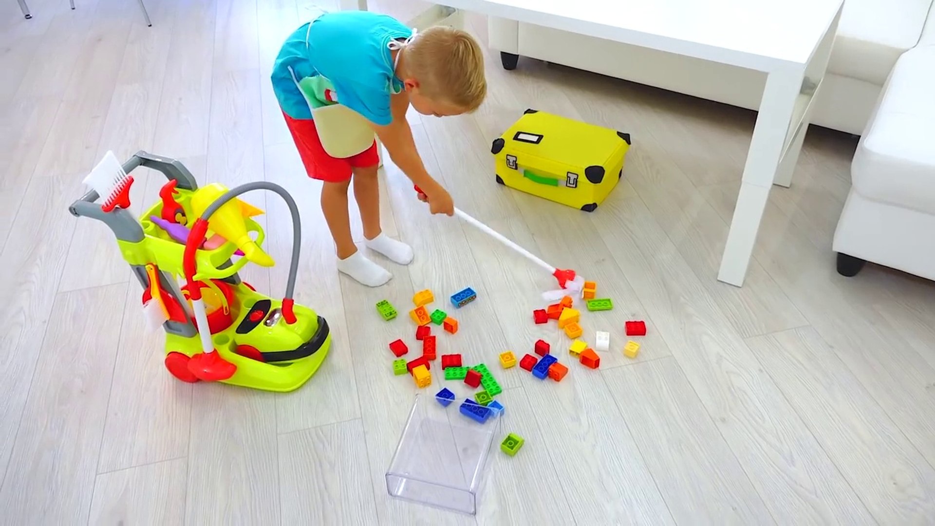 Vlad and Nikita Pretend Play with Cleaning Toys and help Mom - video  dailymotion