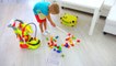 Vlad and Nikita Pretend Play with Cleaning Toys and help Mom