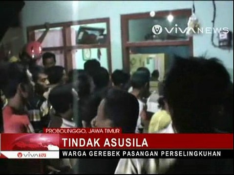 Warga Gerebek Pasangan Selingkuh dan Diarak Keliling Kampung