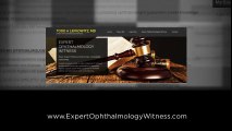 expert ophthalmology witness