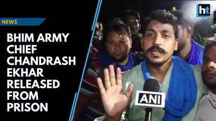 Bhim Army chief Chandrashekhar released from prison