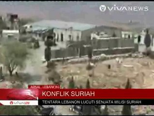 Tentara Lebanon Lucuti Senjata Milisi Suriah