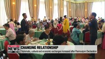 Panmunjom Declaration has boosted inter-Korean exchanges
