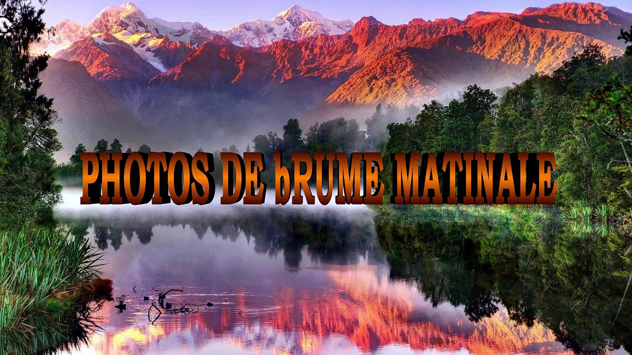 Brume matinale