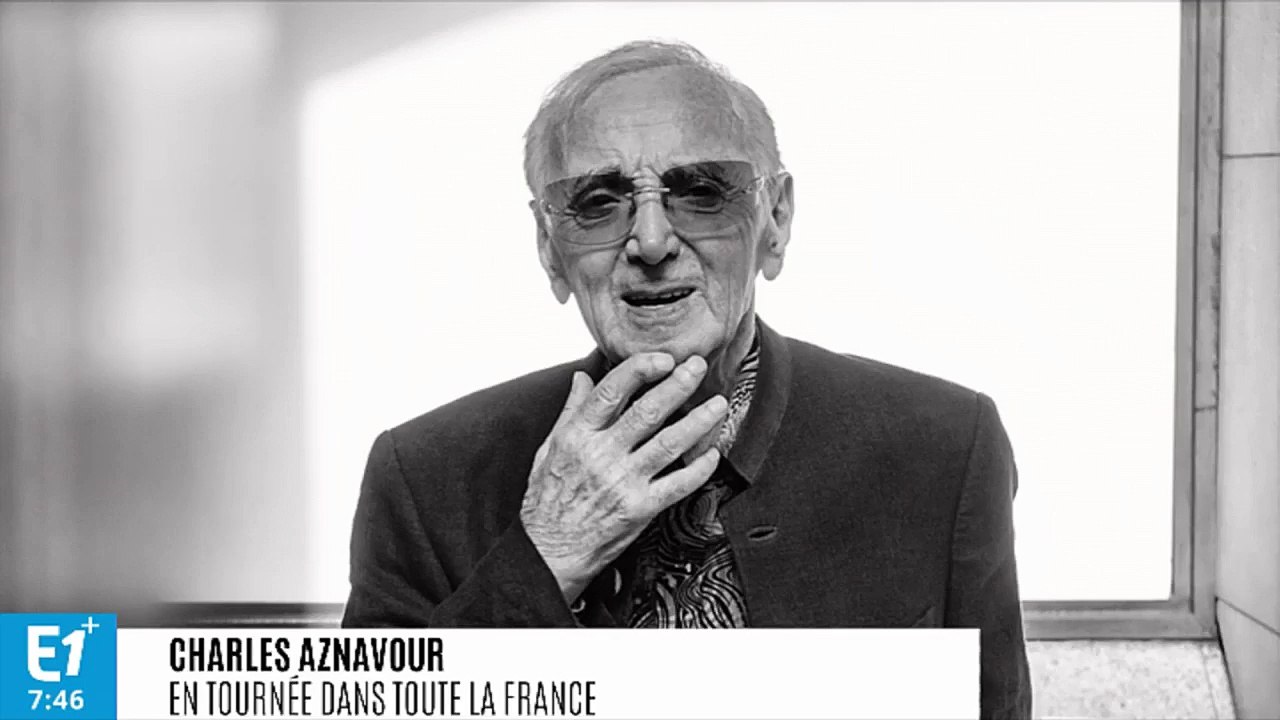Charles Aznavour : "Je n'ai pas peur des mots, je n'ai pas peur des phrases"