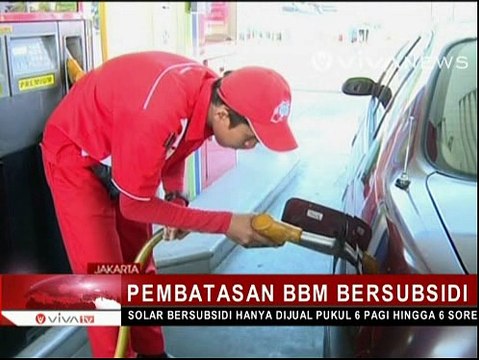 BPH Migas Batasi Waktu Penjualan Solar Subsidi