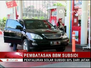 Penyaluran Solar Subsidi Capai 60% dari Jatah