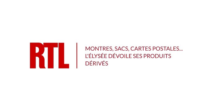 Montres, sacs, cartes postales... L'Élysée dévoile ses produits dérivés
