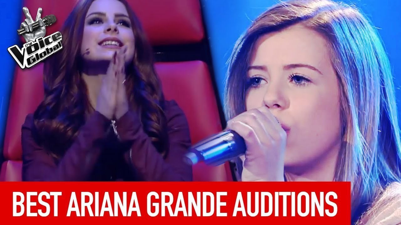 BEST ARIANA GRANDE BLIND AUDITIONS IN THE VOICE KIDS