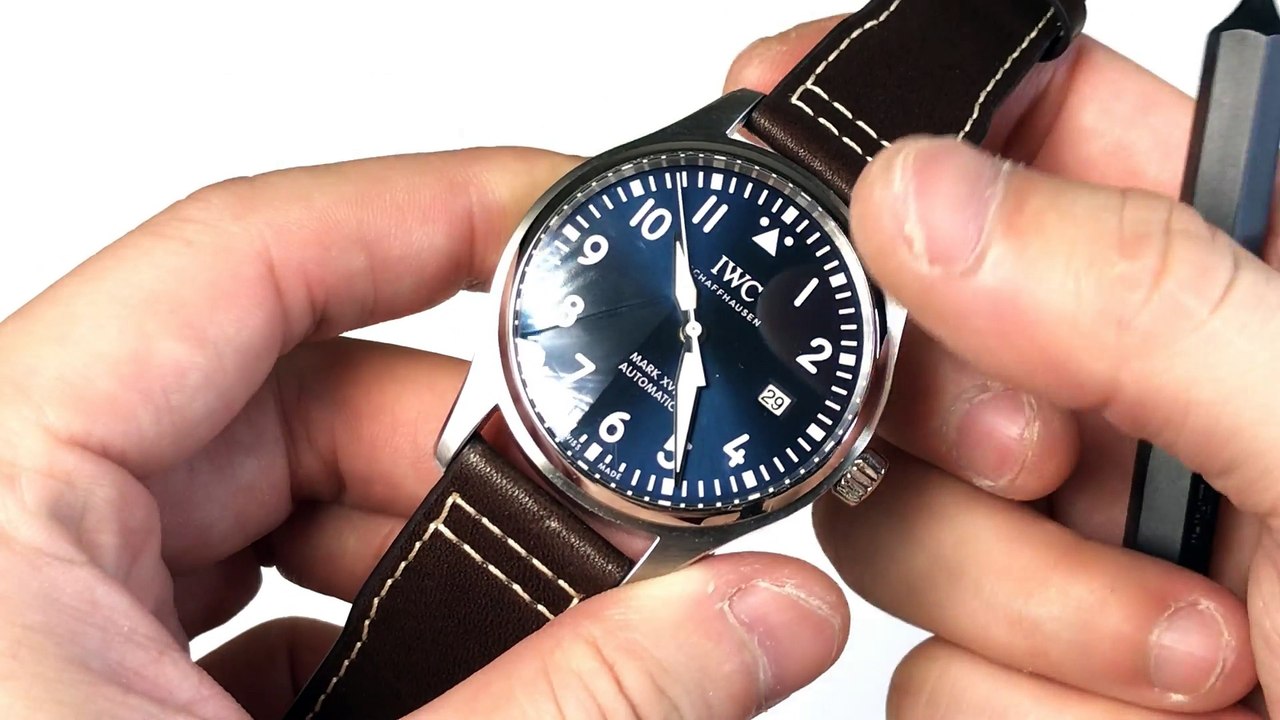 Watch [assessment] universal Mark eighteen little prince V7 delivers the original ETA2892A2 core. 手表【测评】万国马克十八小王子 V7出品 搭载原装ETA2892A2机芯