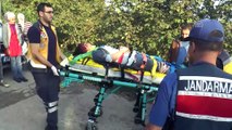 Fındık işçilerini taşıyan traktör devrildi: 5 yaralı - DÜZCE