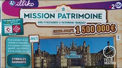 Loto du patrimoine : l'heure du premier tirage