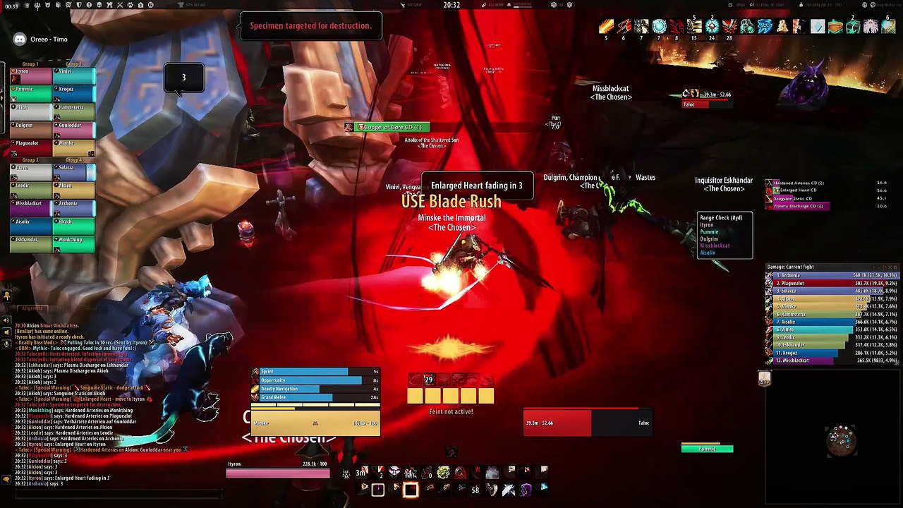 EU-Antonidas - The Chosen - Taloc Mythic - Rogue POV