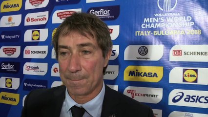 Mondial 2018 - Laurent Tillie après France Brésil