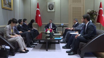 Oktay, Çin Hükümeti Özel Temsilcisi Le Yucheng'i kabul etti - ANKARA