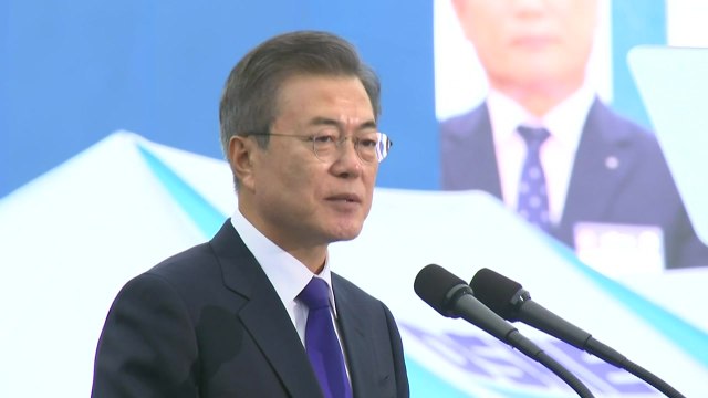 문 대통령 힘을 통한 평화...평화는 스스로 만들어야 / YTN