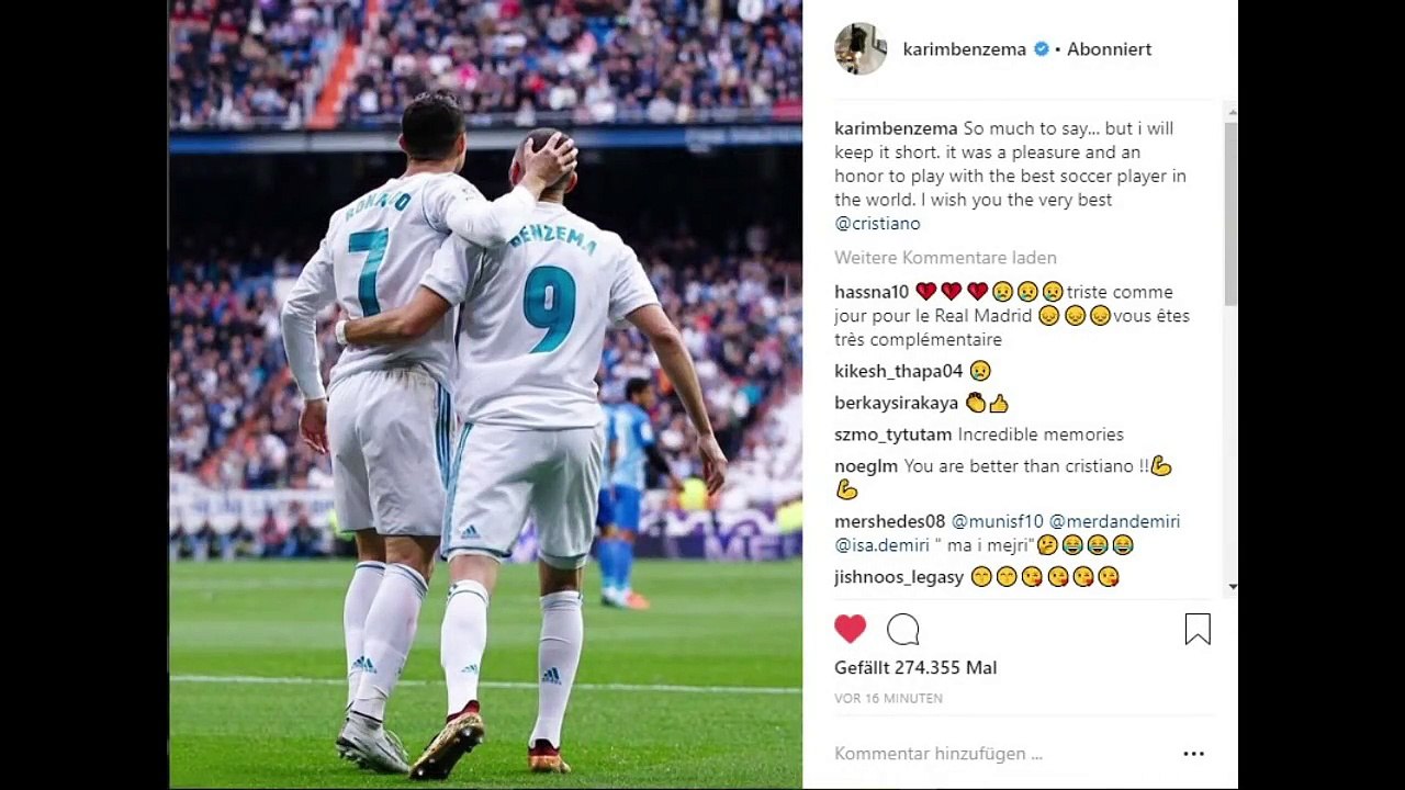 FAMOUS PLAYERS REACTION TO CRISTIANO RONALDO LEAVING REAL MADRID!