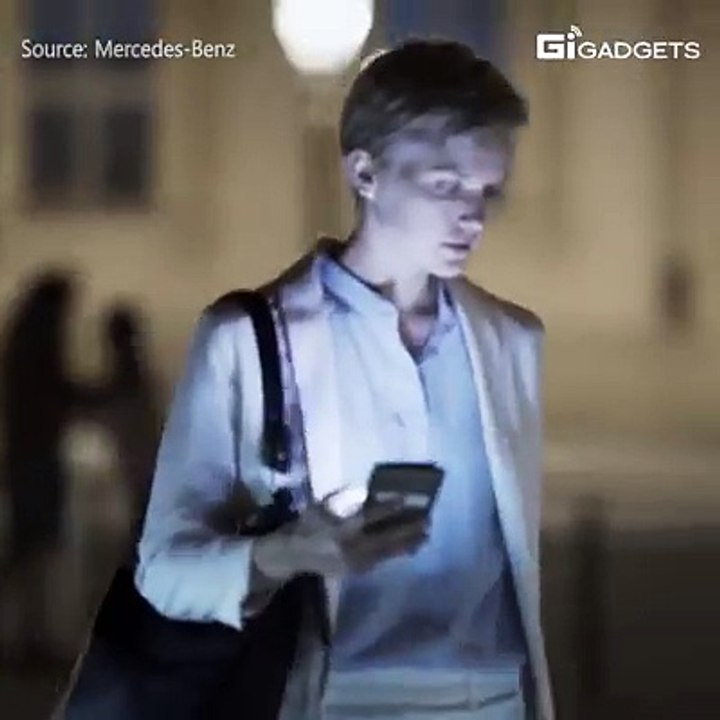 Gadgets - Mercedes Benz- Digital Light - Headlights Animation - Digital Light Texts and emoji