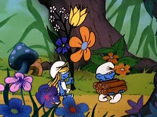 Les Schtroumpfs sur les planches