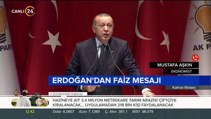 Erdoğan'dan ekonomi mesajları