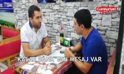 "Kaşar Bank"tan mesaj var