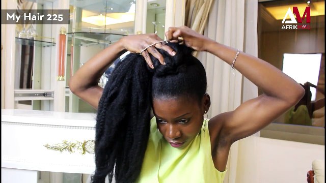 Comment faire un chignon sur des cheveux crépus pour cérémonie