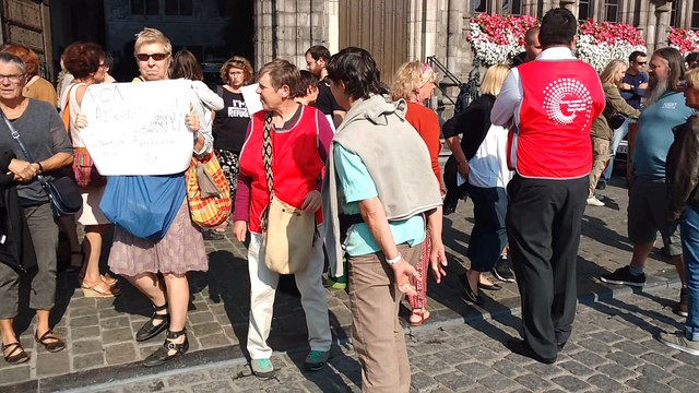 Manifestation à Mons (Eric Ghislain)