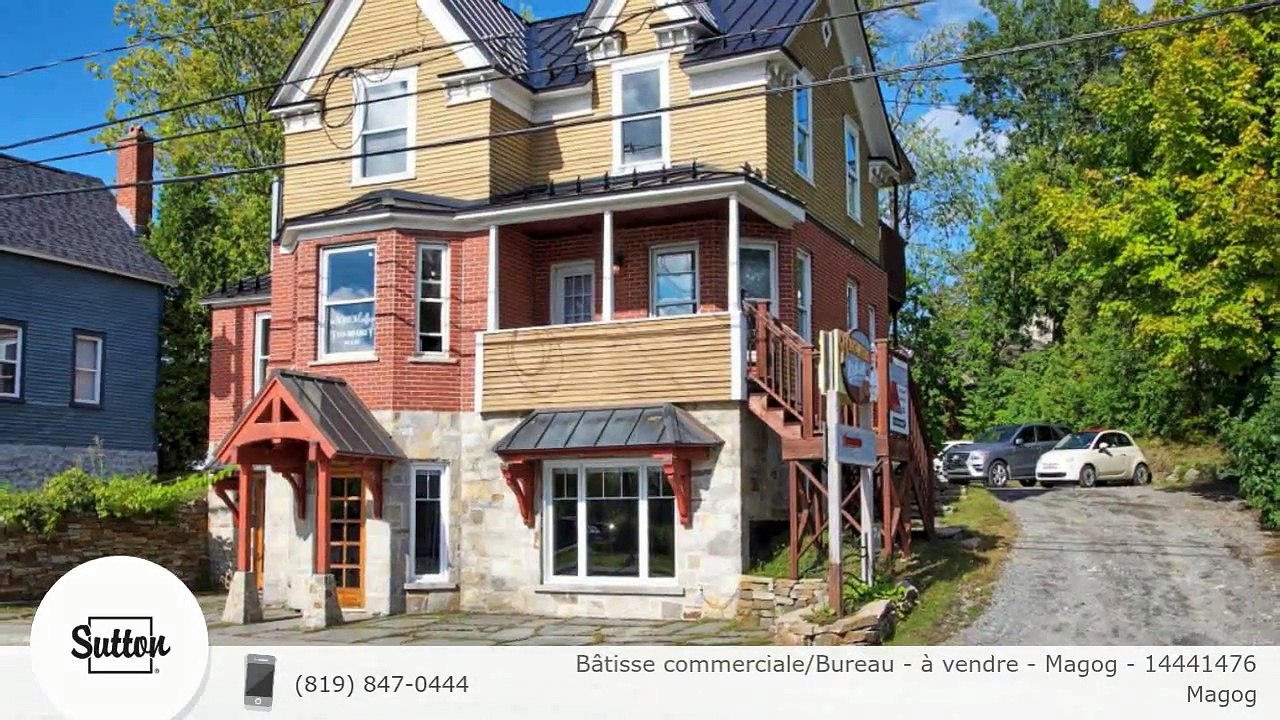 Bâtisse commerciale/Bureau - à vendre - Magog - 14441476