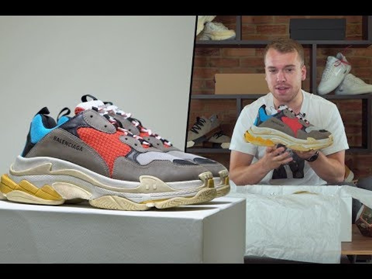 Unboxing the Balenciaga Triple S | Opinions, Review and COMPETITION! -  video Dailymotion