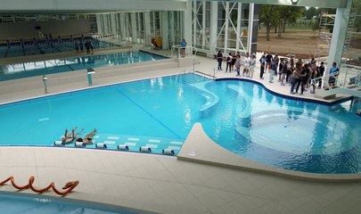 Guebwiller : le nouveau centre aquatique en avant-première