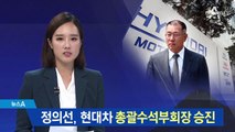 정의선, 현대차그룹 총괄수석부회장 승진