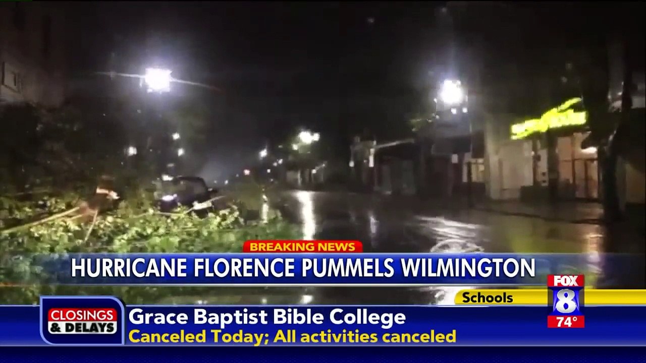 Hurricane Florence Makes Landfall in North Carolina