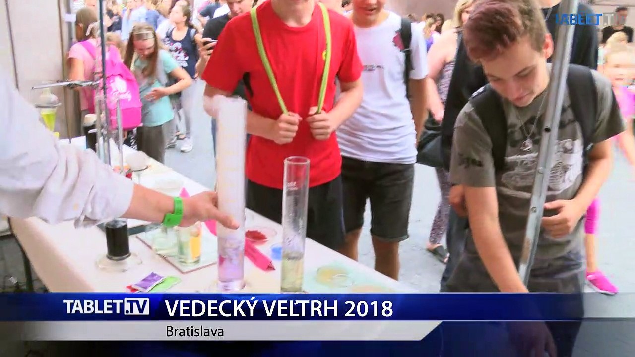 Tretí ročník vedeckého veľtrhu v Bratislave prilákal rekordný počet návštevníkov