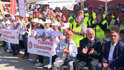 Mahallenin kadın ve çocuklarıyla sokakları temizlediler - ANKARA