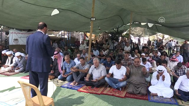 Han el-Ahmer'deki yıkım kararına tepkiler - KUDÜS