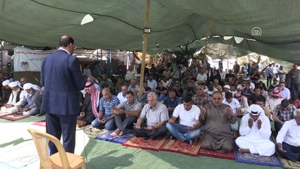 Han el-Ahmer'deki yıkım kararına tepkiler - KUDÜS