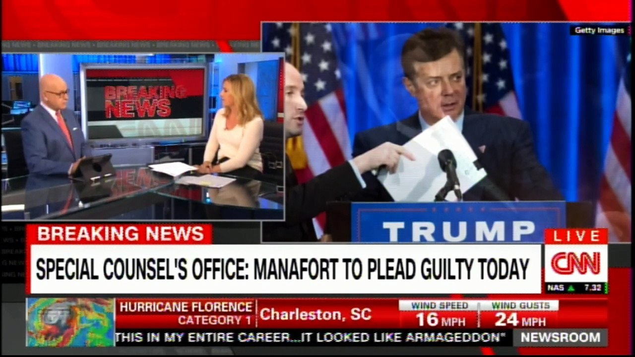 Special Counsel's office: Manafort to plead Guilty today. #Breaking #PaulManafort #News #CNN