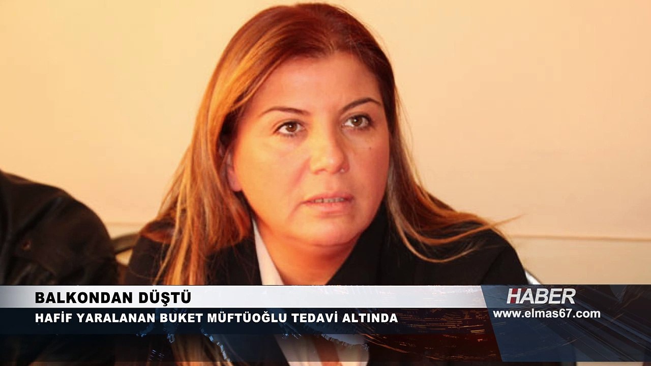 Balkondan düştü tedavi altında!