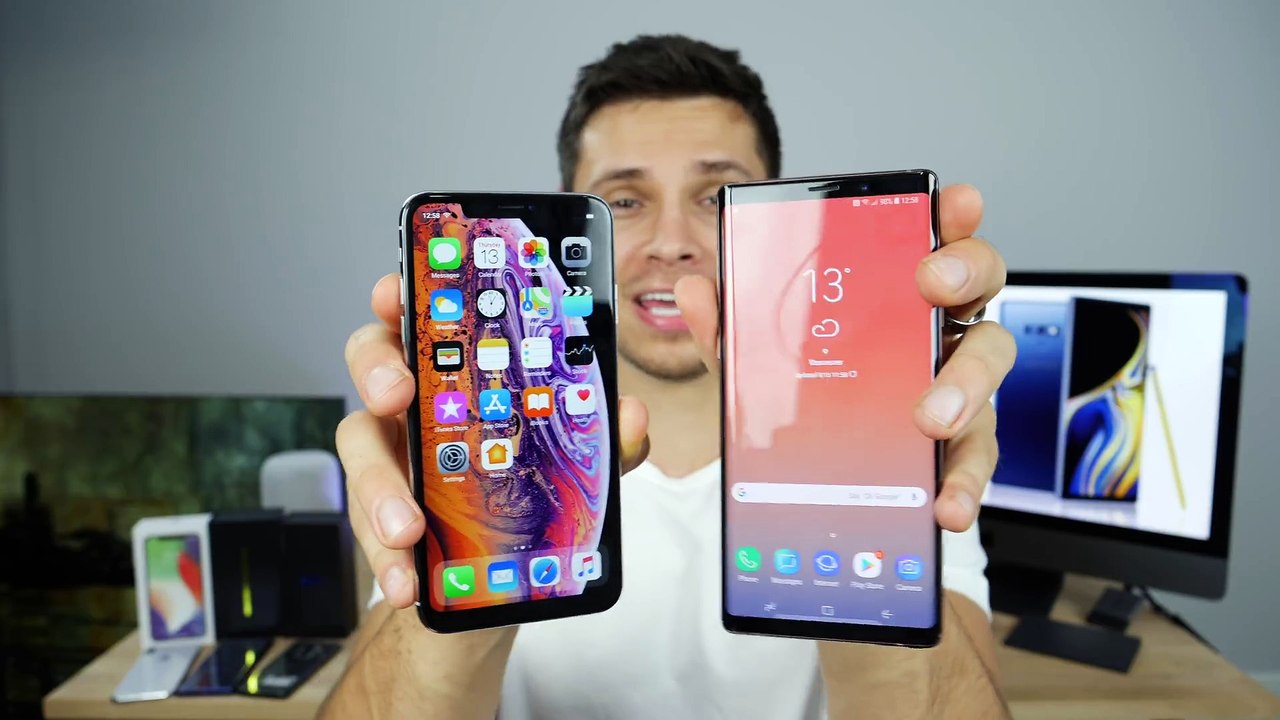 iPhone Xs Max vs Samsung Galaxy Note 9 & S9 Plus