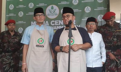 Ke Kantor Muhammadiyah, Sandi: Bahas Integritas Bangsa