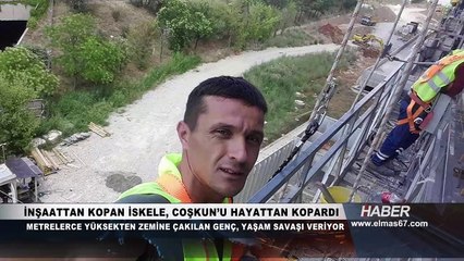 İnşaattan kopan iskele, Coşkun’u hayattan kopardı