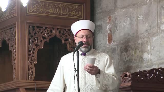 Ezanı Güzel Okuma Yarışması Türkiye Finali - Erbaş, Muharrem Ayı Hutbesi Verdi